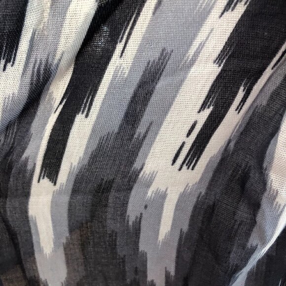 BP Nordstrom Ikat Abstract Chevron Scarf - Picture 7 of 8